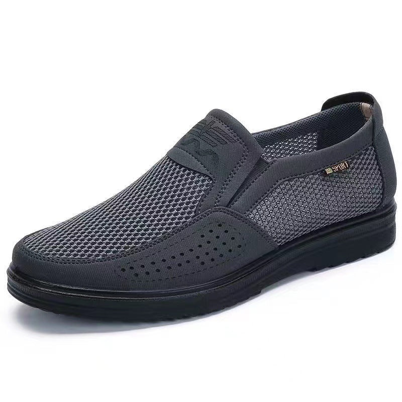 Chaussures antidérapantes en toile respirante pour homme