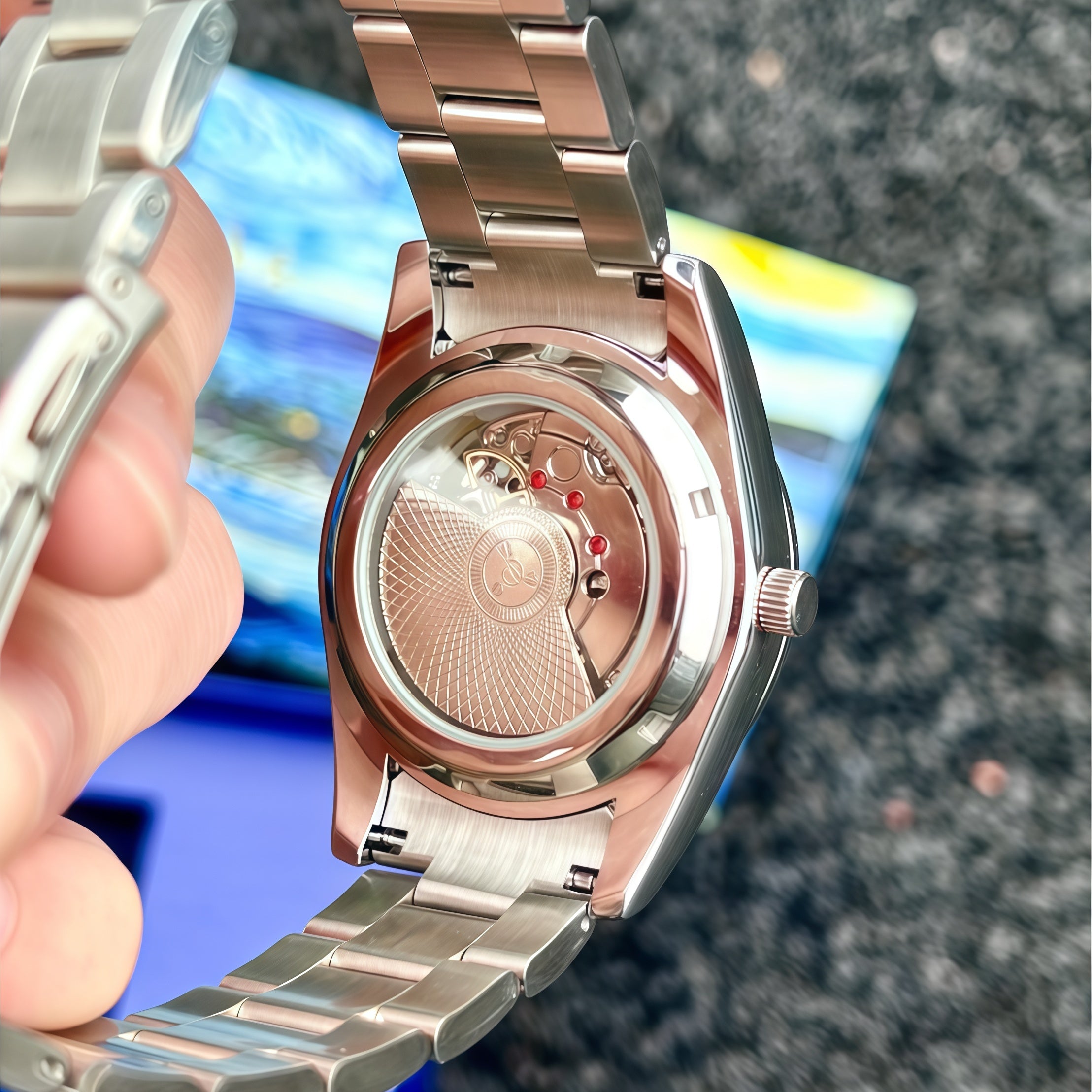 Van Gogh Star Radiance Series Montre de poignet de quartz