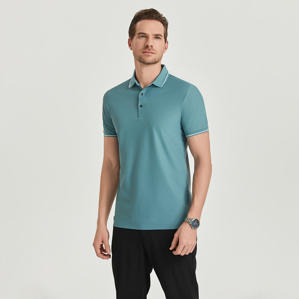 Men's Casual Two-Tone Short-Sleeved Summer T-Shirt
