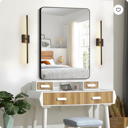 28 2-Pack Sconce murale LED moderne
