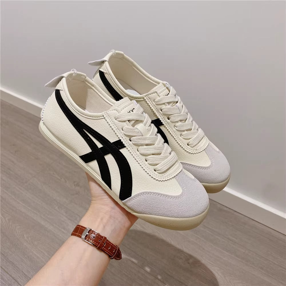 Women's Thick Leather Breathable Cortez Mesh