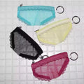 Sous-vêtements de string Sexy Mesh pratique sac de rangement