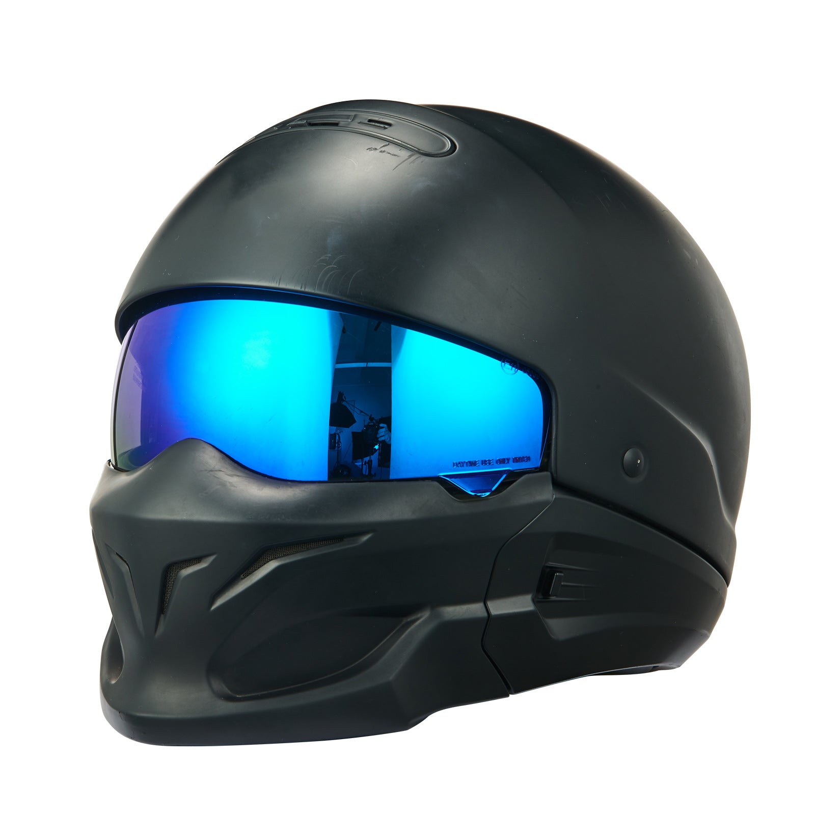 Lentilles de casque pleine face de moto pour la journée et la nuit