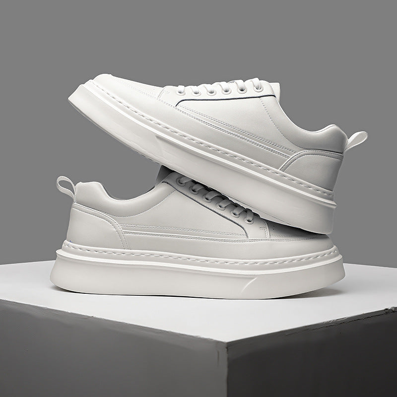 Blanc Sneakers Hommes Skate Sports Casual Chaussures Hommes Respirant Chaussures tendance