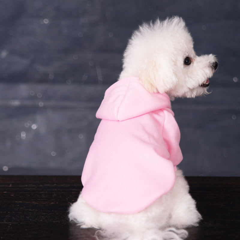 Hoodie pour chiens avec un hood