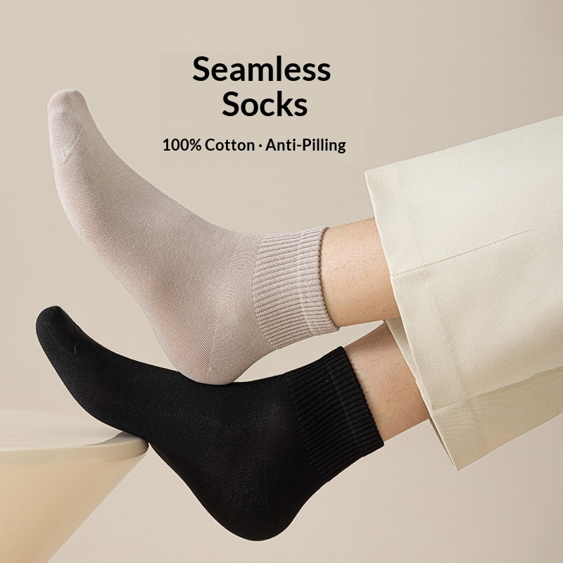 Chaussettes Athletic Mid-Crew Antibactériennes et Odor-résistantes
