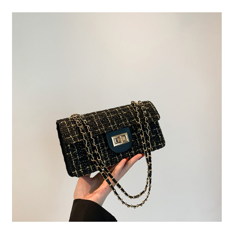 Sac à bandoulière pour dames avec une chaîne