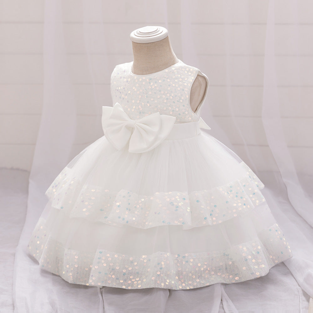Enfants Robe formelle Double couche Tulle Princesse Jupe pour les filles