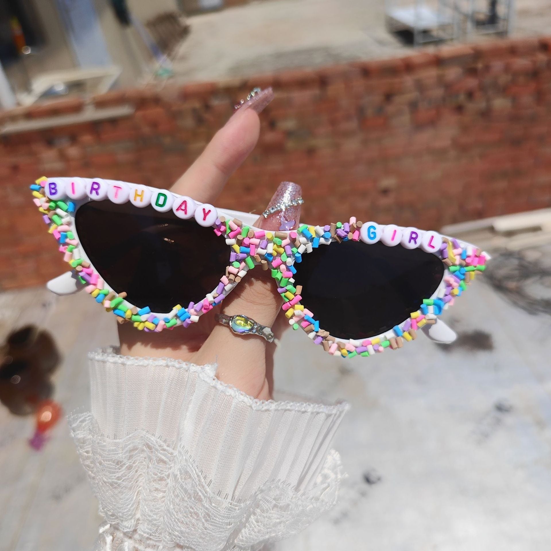 Meilleures ventes Lunettes de soleil de marque Pearl-and-diamond