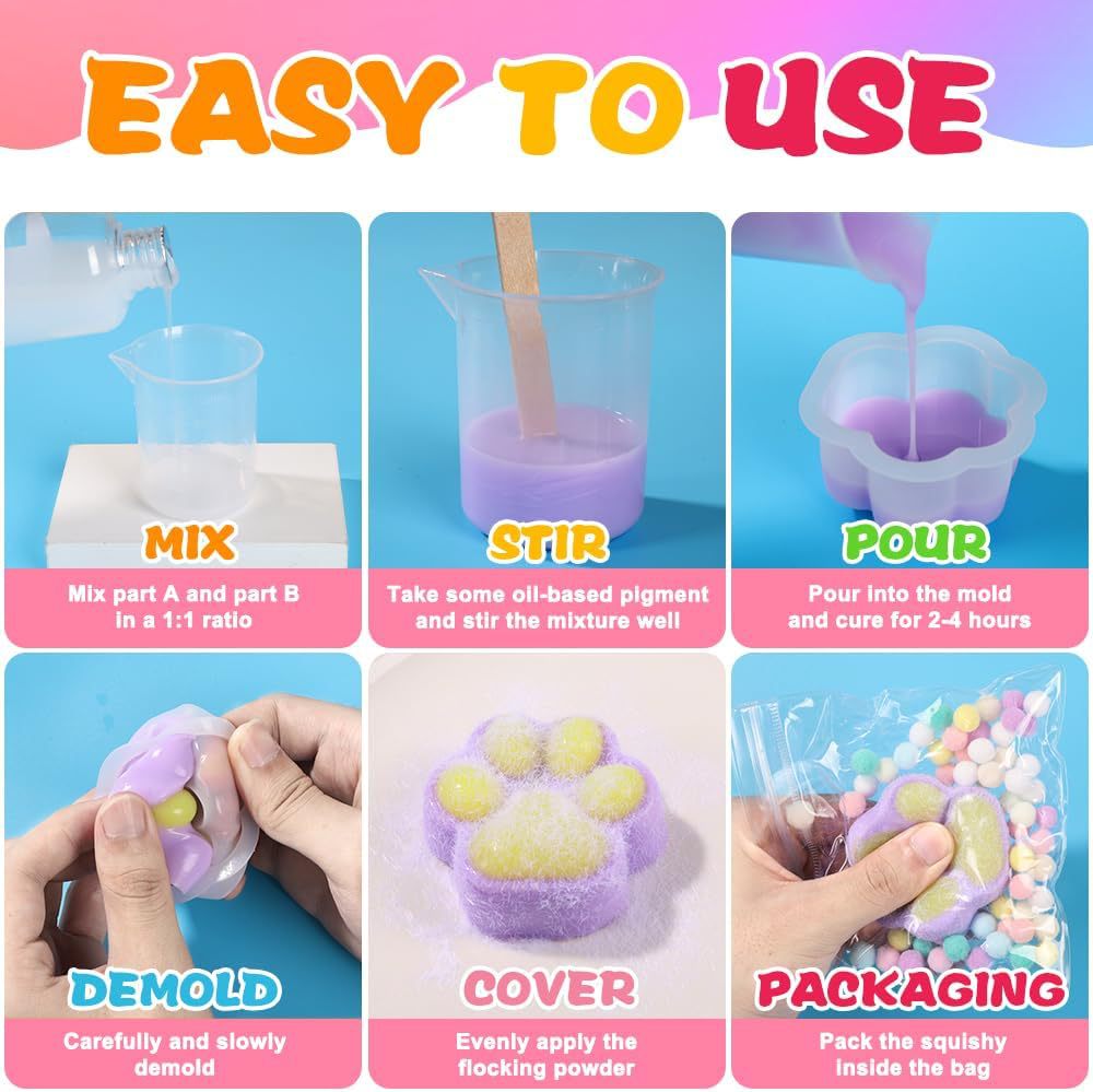 Jeu de jouets à la crème glacée bricolée
