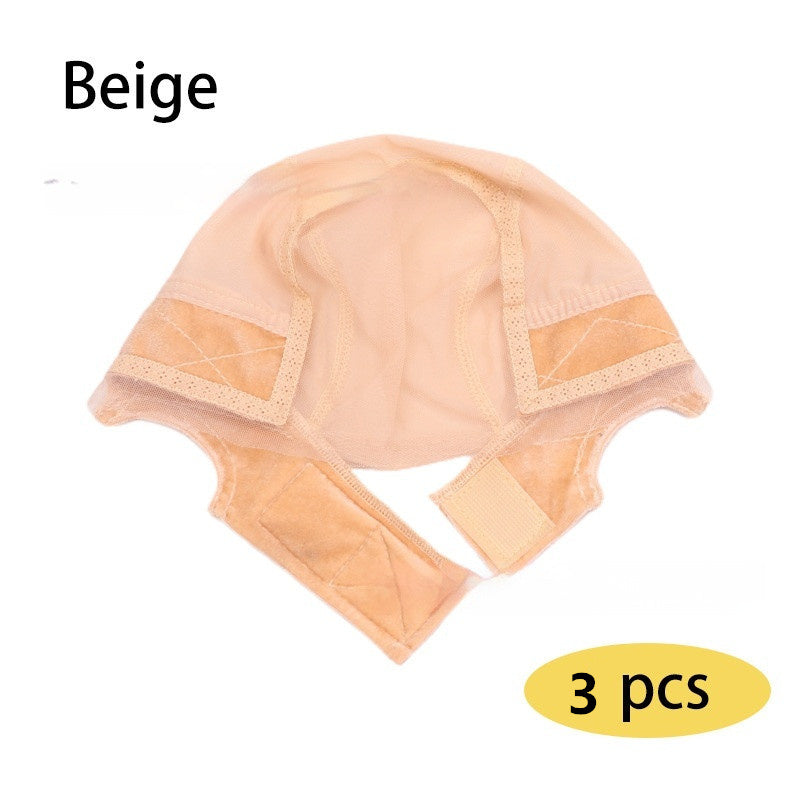 Bande de cheveux élastique de la dentelle bande de velours Mesh Cap