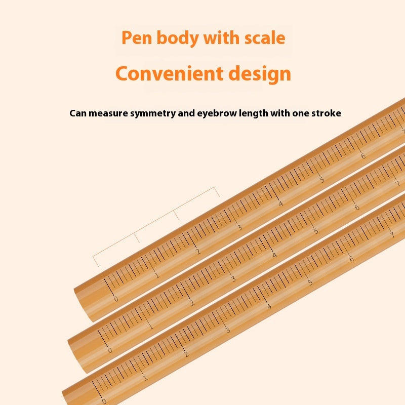 Positionnement des sourcils Crayon Ligne de sourcils Design Pen Imperméable Broderie de tatouage anti-chème