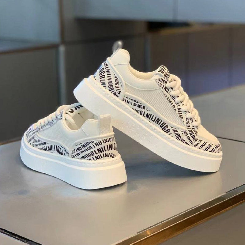 Bas épais résistant à l'usure Board Shoes Breathable Mode Casual Sneaker