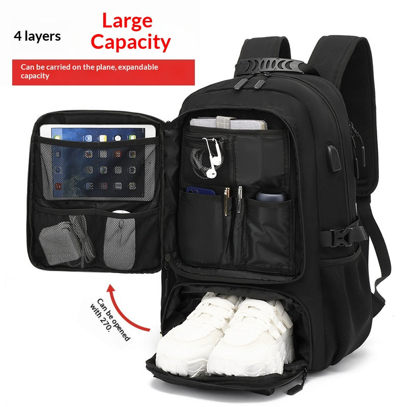 Outdoor Mountainering Waterproof Sac à bagages de voyage extra grande capacité