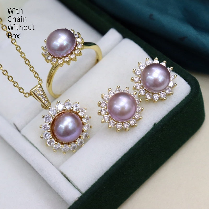 Perle d'eau douce Simplicité Collier Tout-Match