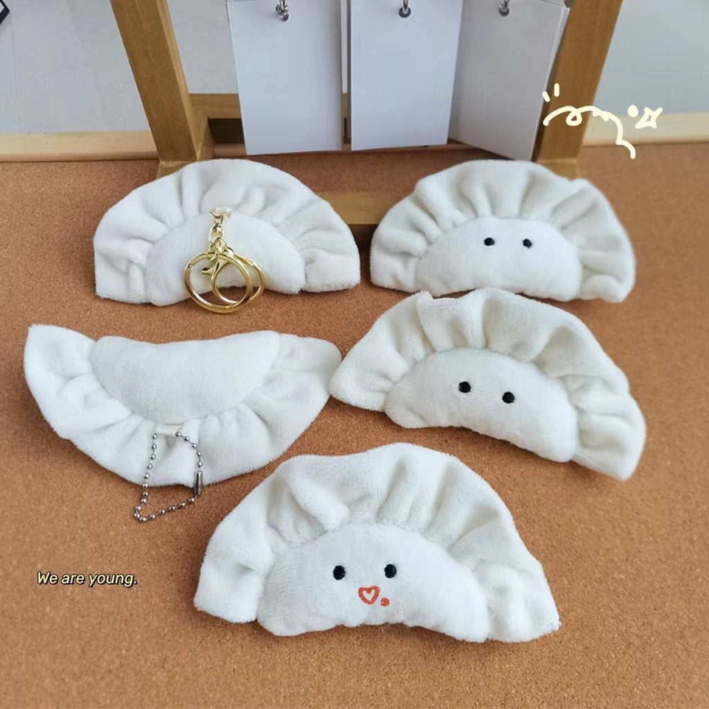 Cute Dumpling peluche jouet pendentif sac porte-clés
