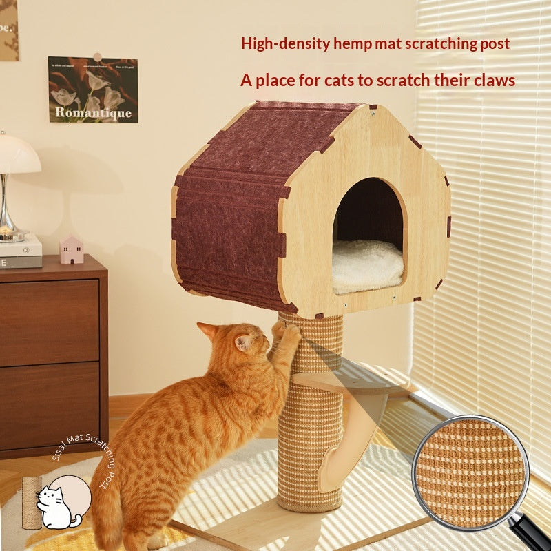 Miao Xianer Arbre en bois multi-fonctionnel multi-couches