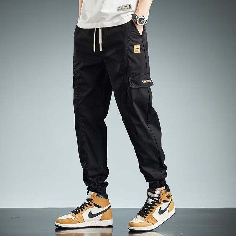 Pantalon casual de fret tendance homme