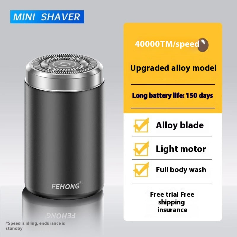 Mini Entièrement lavable Lame Portable Super Clean Rasoir Électrique Homme
