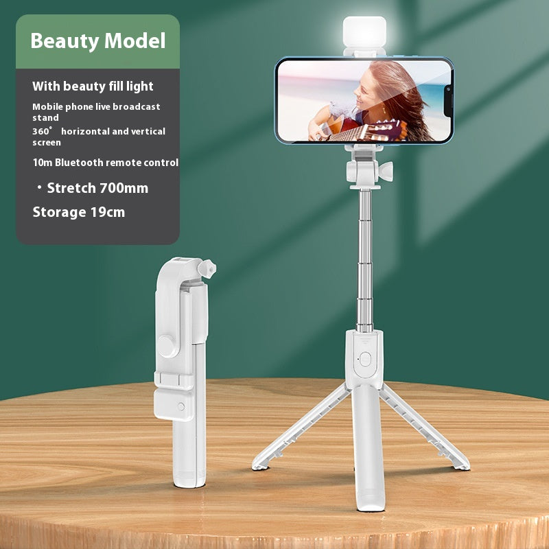Bluetooth Mobile Phone Selfie Stick Tripod Self-Timer