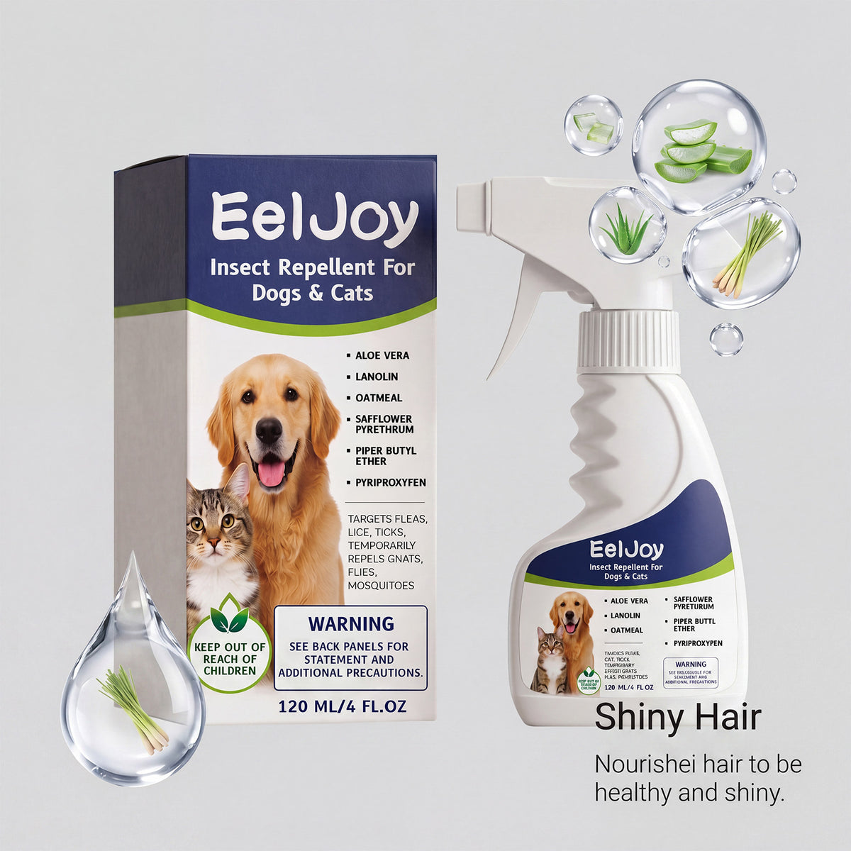 Insectifuge spécial pour chiens et chats