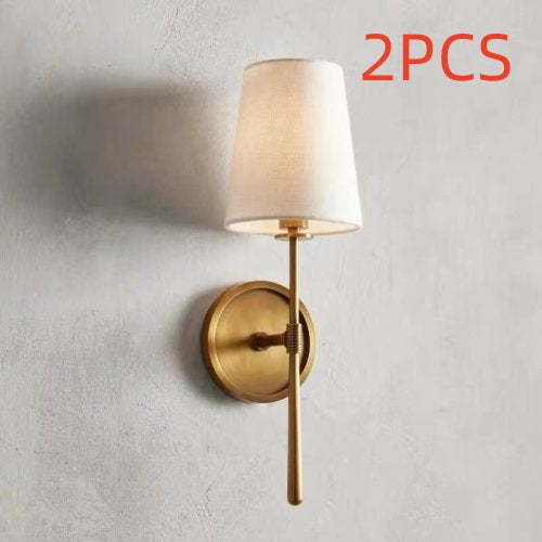 Sconce murale minimaliste de style américain pour Hallways et salons