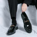 Nouveau style en cuir doux Hommes Chaussures avec un fini brillant pour le commerce extérieur