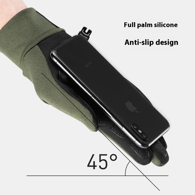N Gants antidérapants pour l'écran tactile extérieur Biking Mountain Climbing Full Finger Gloves