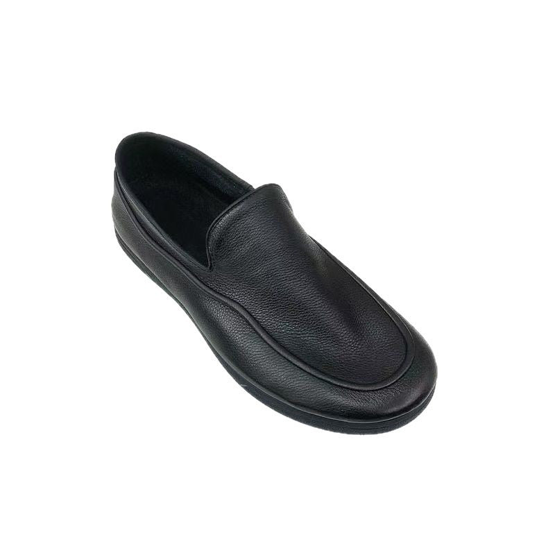 Souple-upper Casual Hommes Chaussures en cuir Style d'été