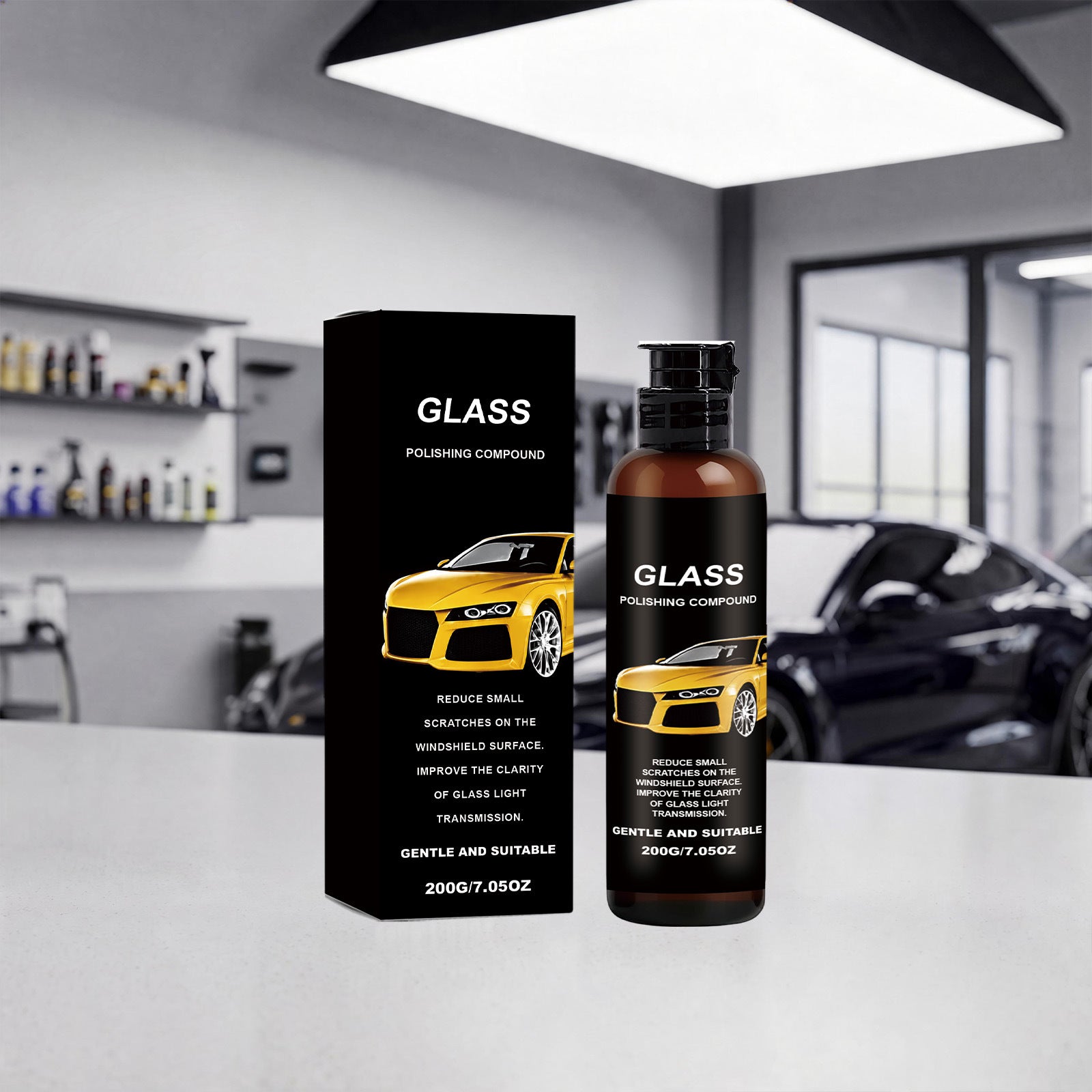 Verre automobile polonais