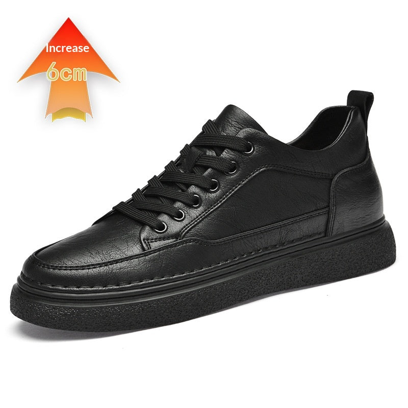 Chaussures homme d'automne avec un ascenseur de talon caché