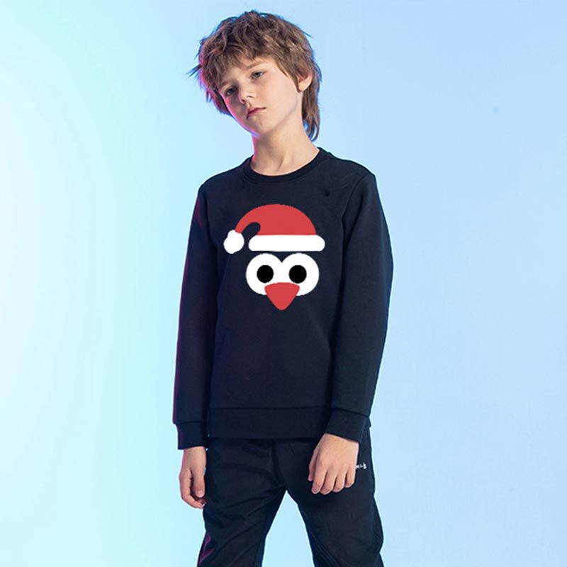Chapeau de Noël de dessin animé imprimé pour enfants