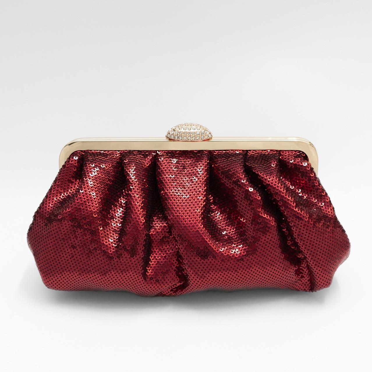 Sac d'embrayage à l'échelle de Sequin nouveau style