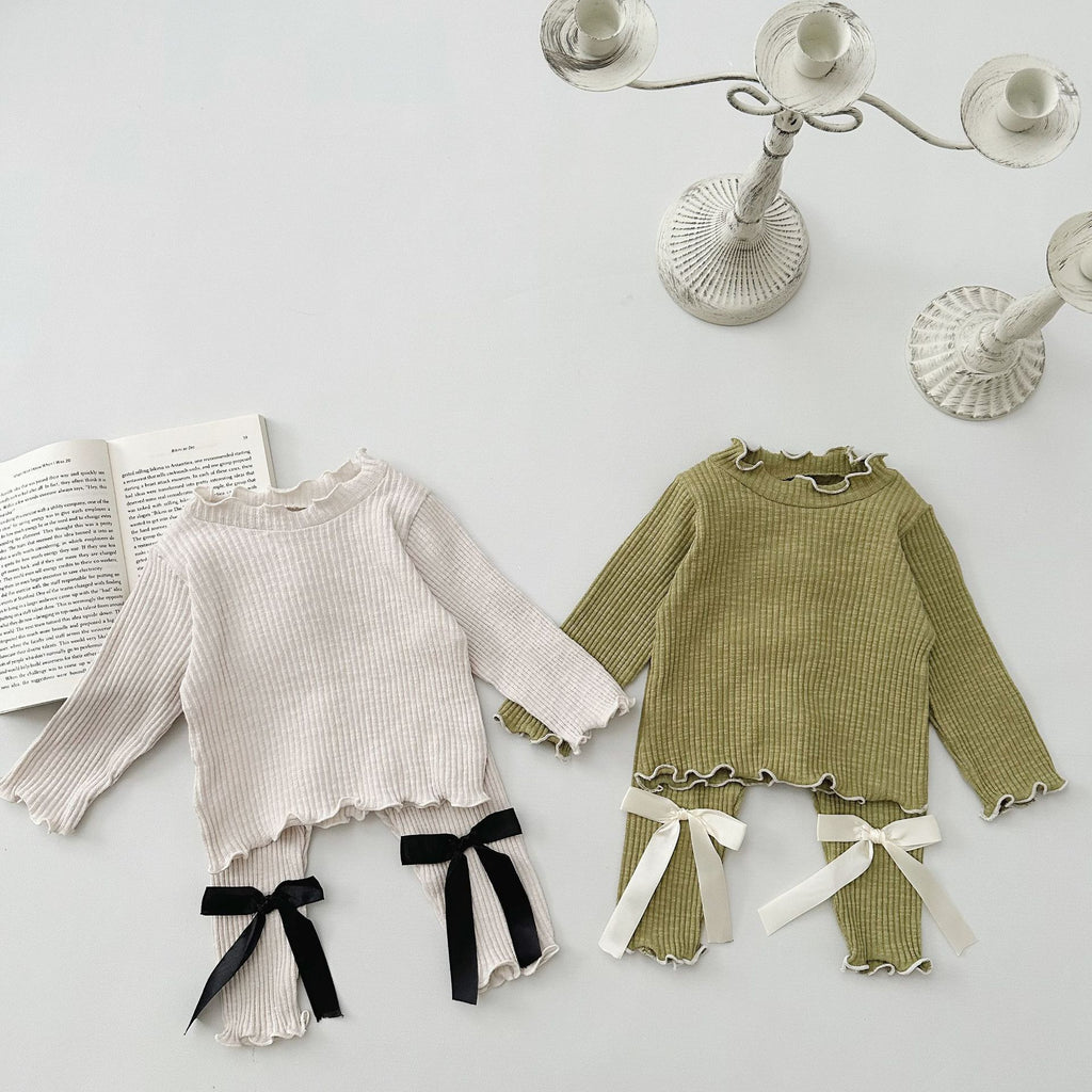 Sunken Stripe Bébé costume homme et les femmes copie secrète moitié collier pantalons de l'arc supérieur