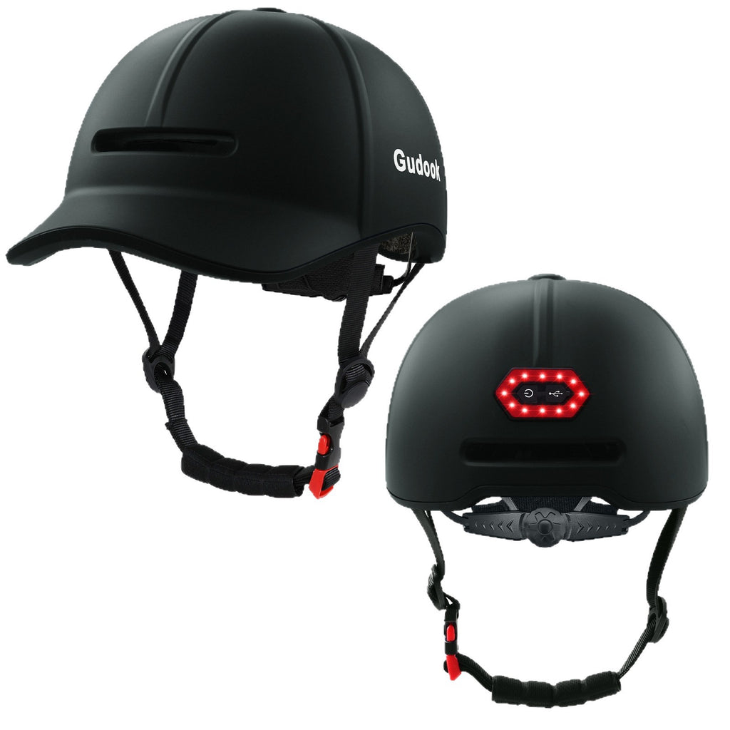 Lampe arrière rechargeable LED haut de gamme City Vélo récréatif Riding Cap Casque