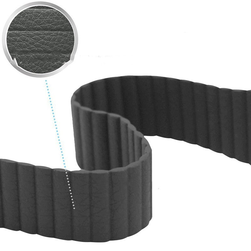 Bracelet en cuir d'absorption magnétique
