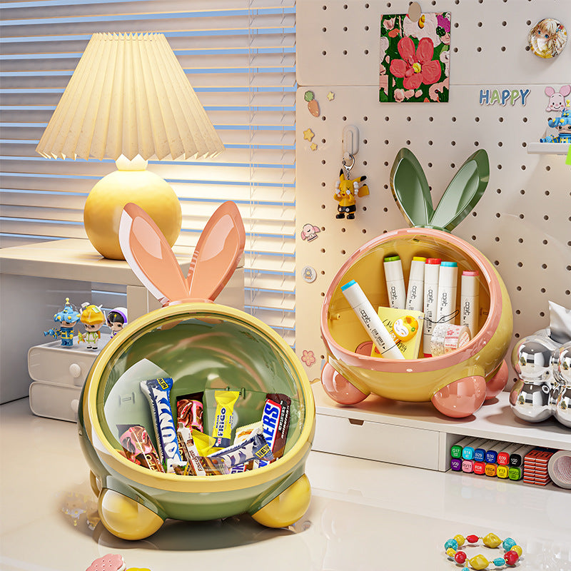 Waterproof storage box for desk