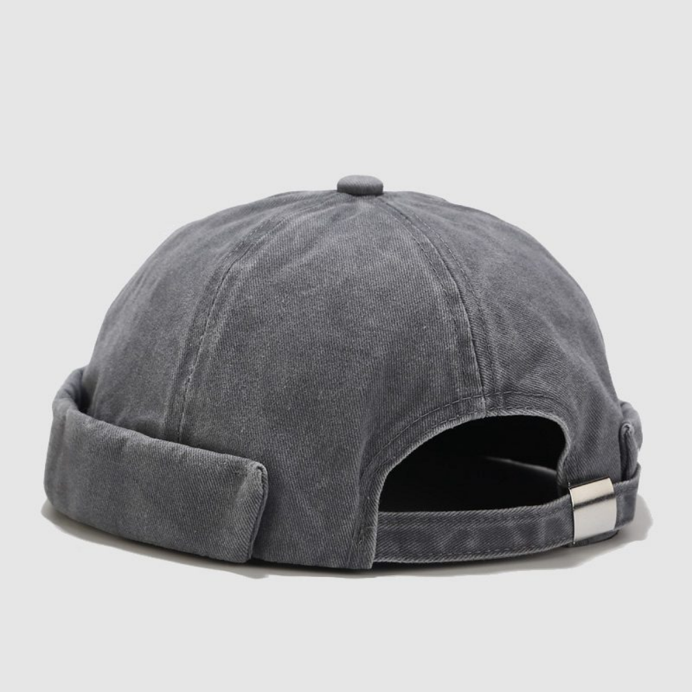L'été pour hommes et pour femmes Solide-couleur bleu clair Détresse Simple Style Casual Hôte Ha