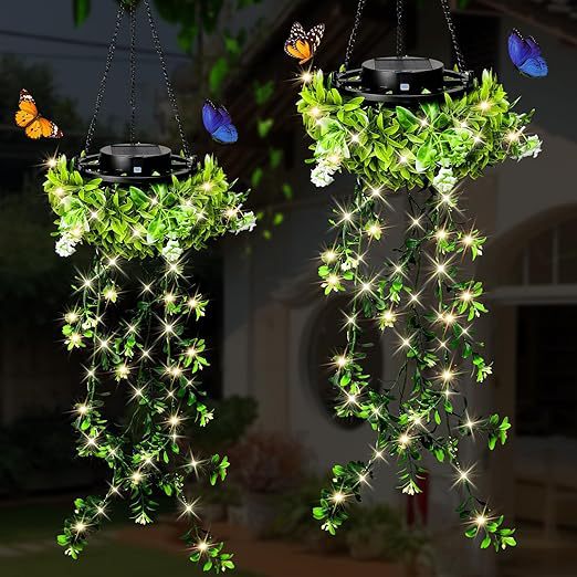 Imperméable Plant suspendu Jardin Balcon Décoratif Paysage Lumière