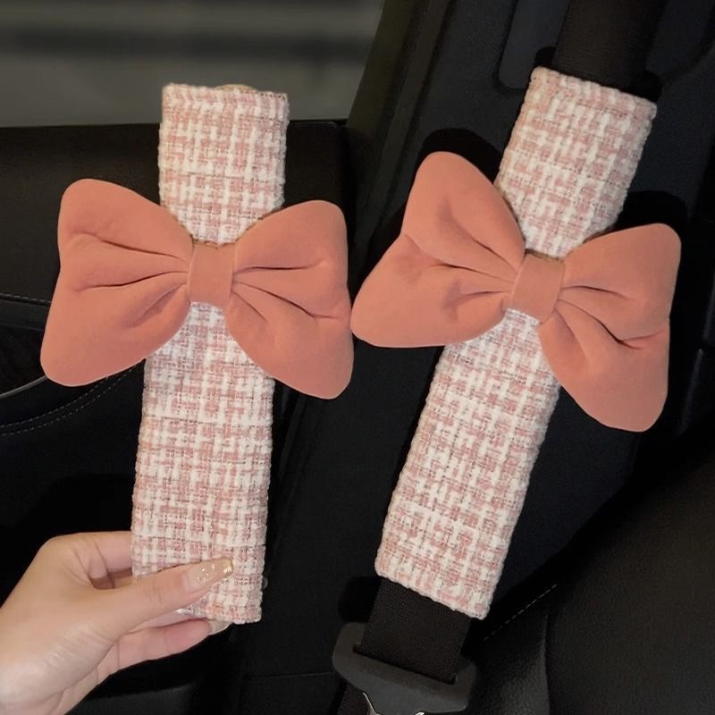 Ceinture de siège de voiture simple Bow Protection universelle des épaules toute la saison