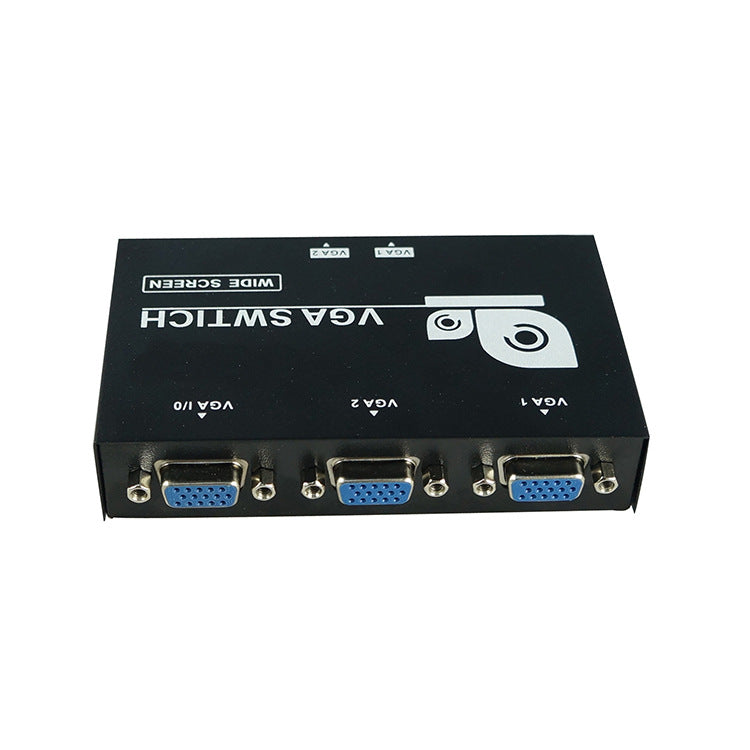 2-in-1-out VGA Host Computer Bidirectional Video Switch Share Device