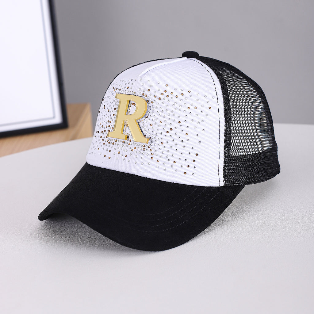 Casquette de baseball respirante multicolore pour femmes d'été