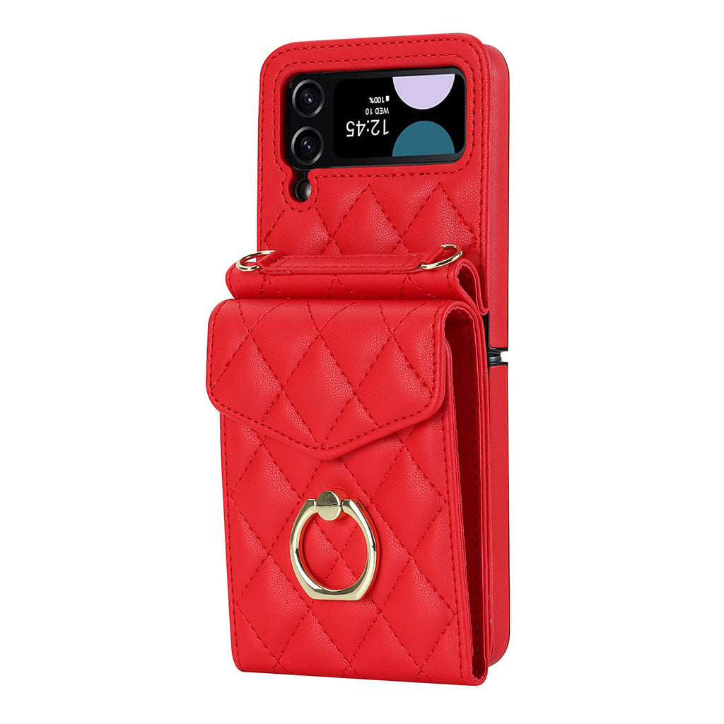 Étui de téléphone pliant Crossbody pliant résistant à la chute