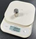 Electronic kitchen scale-Battery model-white-0.1g~3kg-ABS-1 piece