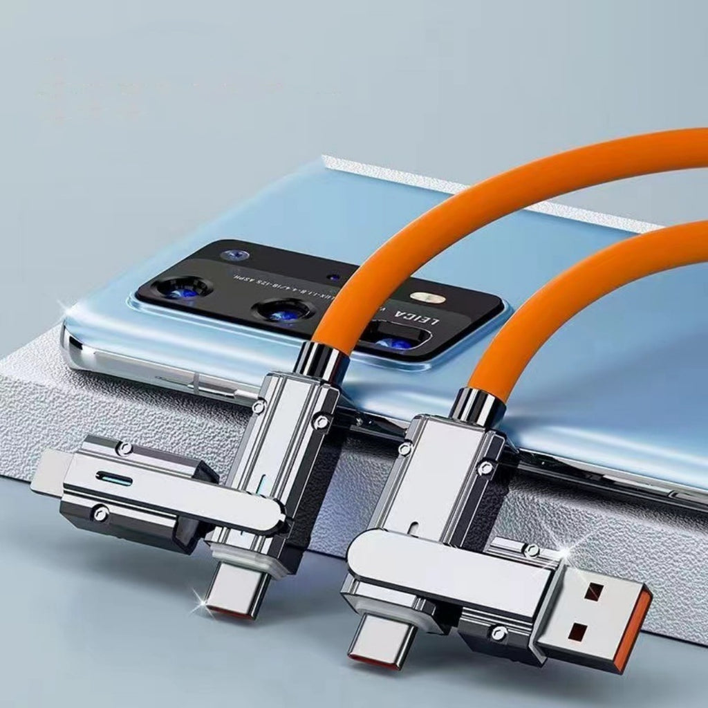 Câble de données à charge rapide 120W portable simple à domicile