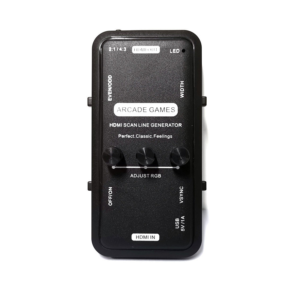 Classic Nostalgique HDMI Générateur d'image vidéo Scanline