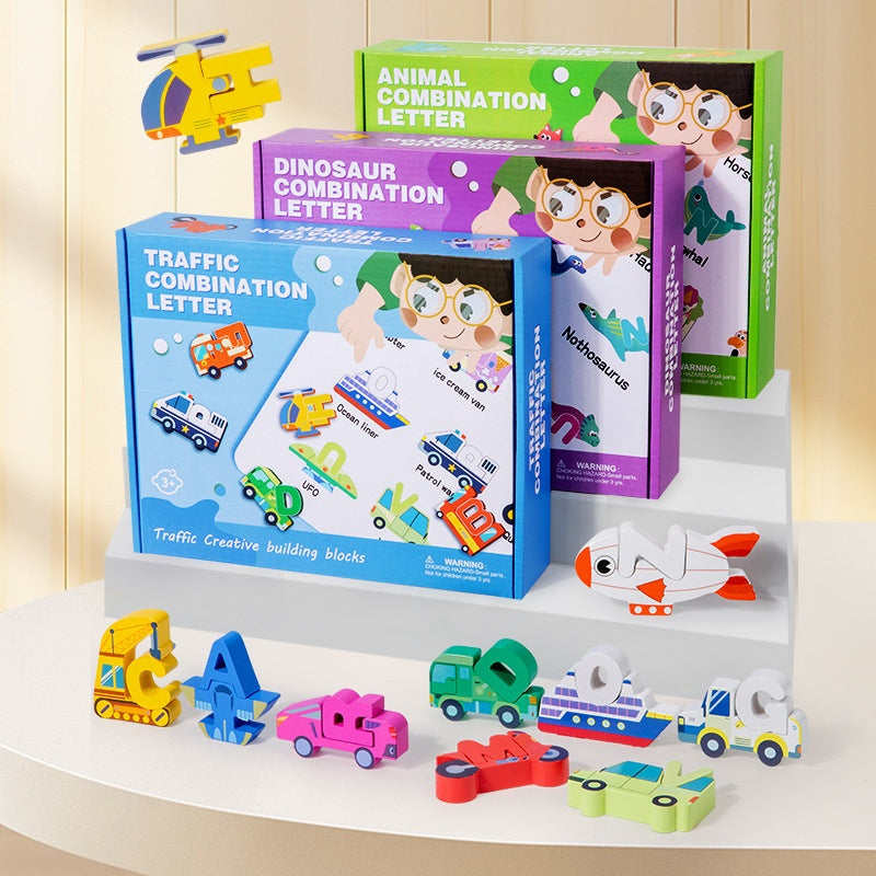 Puzzle animal 3D éducatif pour enfants