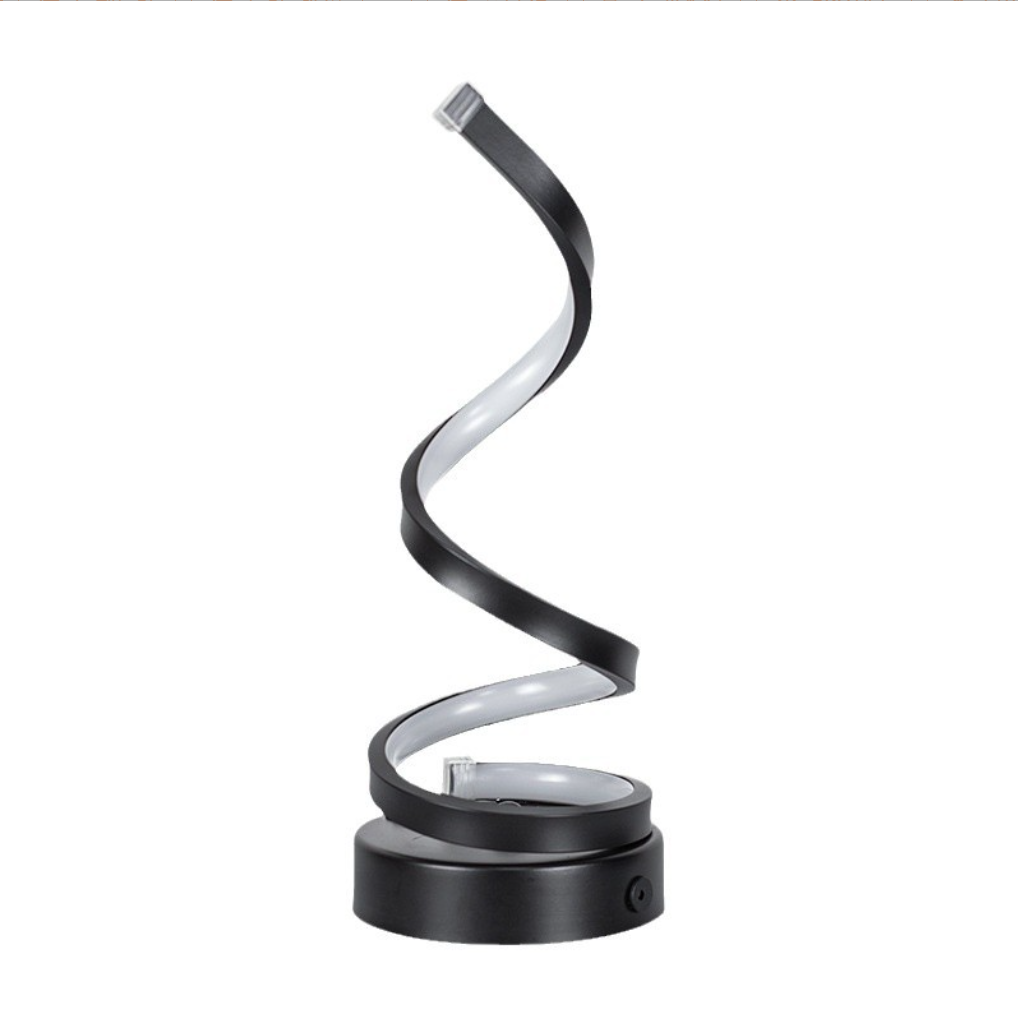 Aluminium material Serpentine night light