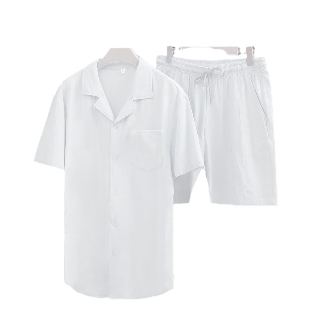 Chemise manches courtes pour hommes