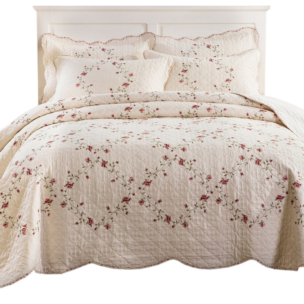 Cotton brodé Costume d'été blanc
